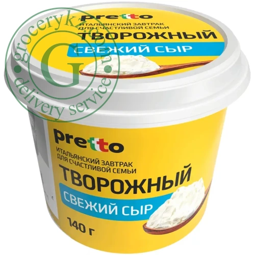 Pretto cream cheese, 140 g