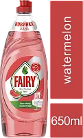 Fairy Platinum dish washing liquid dish soap, watermelon, 650 ml