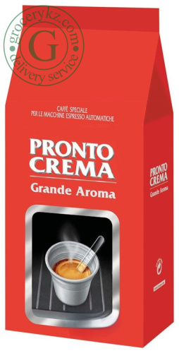 Lavazza Pronto Crema coffee beans, flow pack, 1000 g