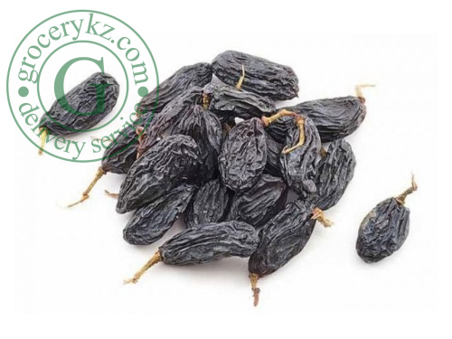 Raisins, black, with tail, 100 g