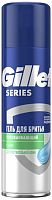 Gillette shaving gel, sensitive, 200 ml