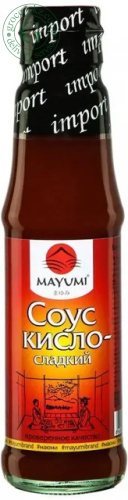 Mayumi sweet and sour sauce, 150 ml