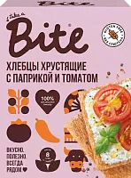 Bite corn-rice crispbread, paprika and tomatoes, 100 g