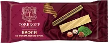 Toreroff wafers, hazelnut flavored, 160 g