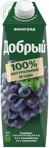 Dobry grape juice, 1l Dobry grape juice, 1l