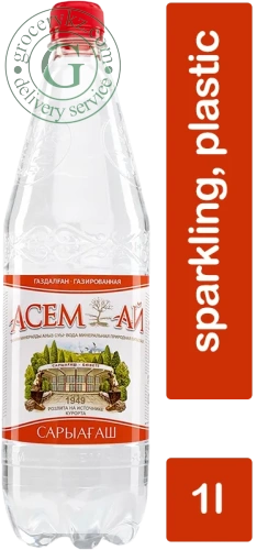 Asem Ai Saryagash sparkling water, 1 l