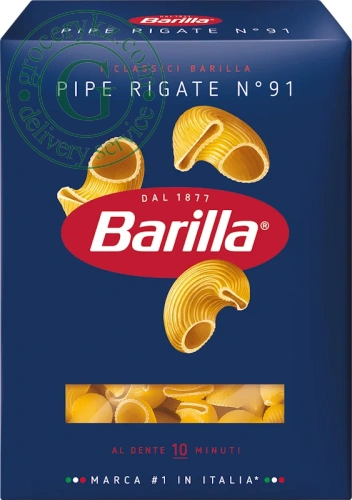 Barilla Pipe Rigate 91 pasta, 450 g