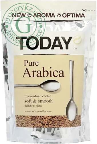 Today Pure Arabica instant coffee, 75 g