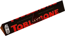 Toblerone dark chocolate with honey and almond nougat, 100 g