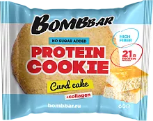 Bombbar protein cookies, curd cake, 60 g