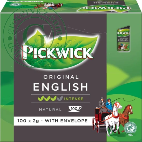 Pickwick black tea, English, 100 bags