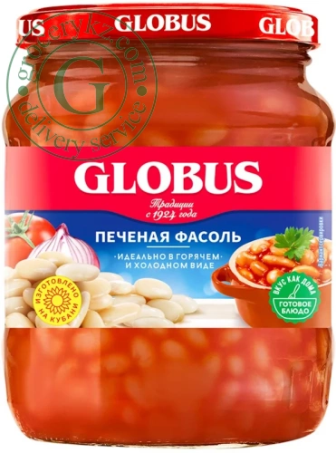 Globus canned baked beans, 500 ml Globus canned baked beans, 500 ml