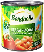 Bonduelle canned white beans in tomato sauce, 400 g