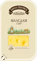 Brest Litovsk Maasdam semi hard cheese, sliced, 130 g