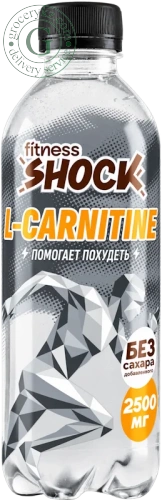 Fitness Shock l-carnitine water, 500 ml Fitness Shock l-carnitine water, 500 ml