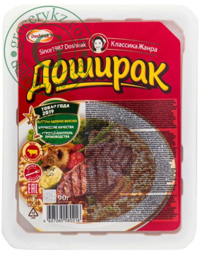 Doshirak beef noodles, 90 g