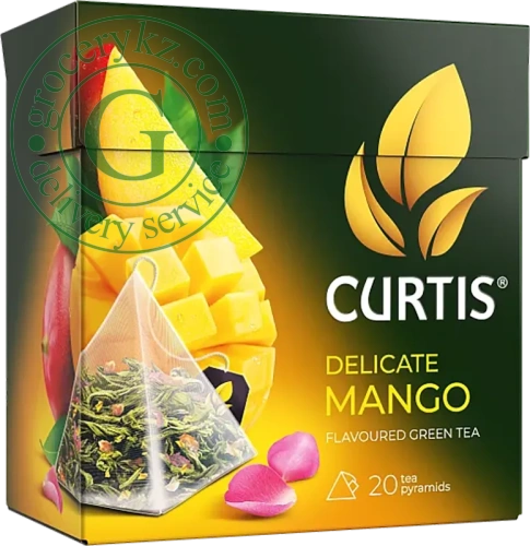 Curtis Delicate Mango green tea, 20 pyramids
