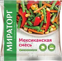 Miratorg Mexican mix vegetables, frozen, 400 g