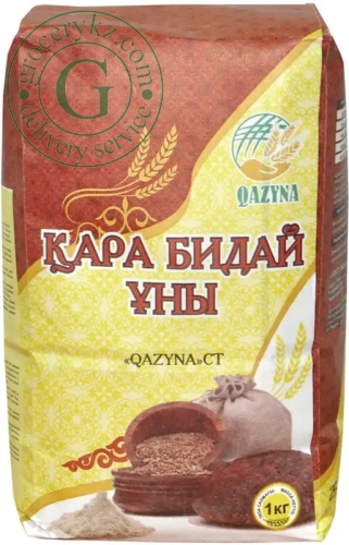 Qazyna rye flour, 1000 g