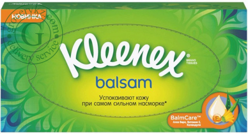 Kleenex Balsam facial tissues (80 in 1)