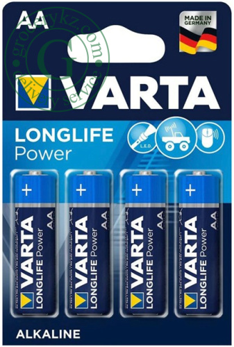 Varta Longlife Power AA batteries, 4 pc picture 2