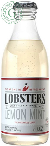 Lobsters lemon mint drink, 200 ml