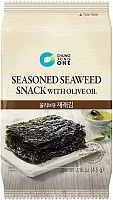 Chungjungone seaweed chips with olive oil, 4.5 g