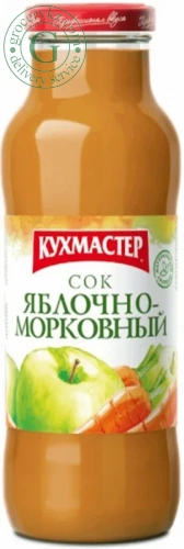 Kuhmaster carrot and apple juice, 0.68 l