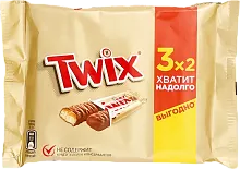Twix Multipack (3 in 1) chocolate bars, 155 g