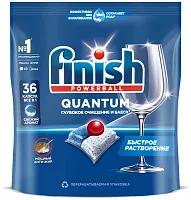 Finish Quantum Ultimate dishwasher tablets, 36 tablets