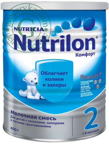 Nutrilon Comfort 2 baby milk powder, 400 g