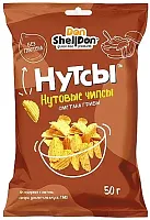 Don Shelldon chickpea chips, sour cream and mushrooms, 50 g