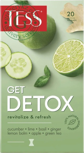 Tess Get Detox green tea, 20 bags