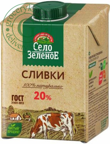 Selo Zelenoe cream, 20%, 500 ml