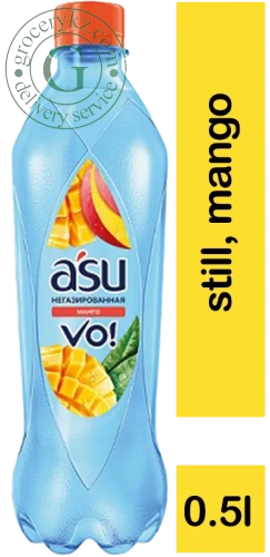 ASU still water, mango, 0.5 l