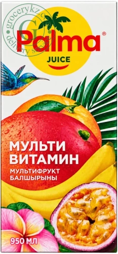 Palma multi fruit juice, 0.95 l