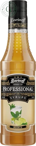 Barinoff beverage syrup, mojito, 0.25 l