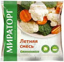 Miratorg summer vegetable mix, frozen, 400 g