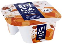 Epica Crispy yogurt, caramel, 140 g