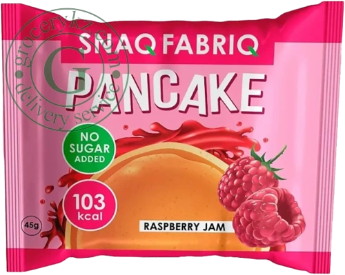 Snaq Fabriq pancake, raspberry jam, 45 g