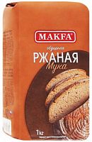 Makfa rye flour, 1 kg