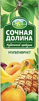 Sochnaya Dolina multifruit juice, 0.2 l