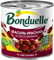 Bonduelle canned red beans in BBQ sauce, 400 g