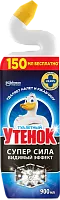 Tualetnyi Utenok toilet cleaner, super power, 900 ml