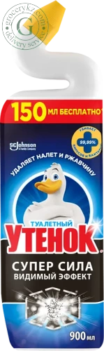 Tualetnyi Utenok toilet cleaner, super power, 900 ml