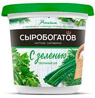 Sirobogatov cream cheese with herbs, 140 g