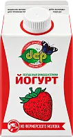 Dep drinking yogurt, strawberry, 500 ml