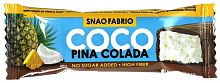 Coco chocolate bar, coconut and pineapple, 40 g