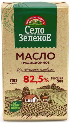 Selo Zelenoe butter, 82.5%, 175 g