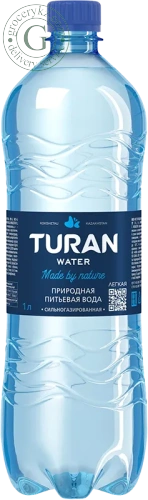 Turan sparkling water, 1 l